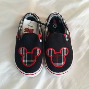 Mickey Mouse Sneakers Slip On Shoes 7
